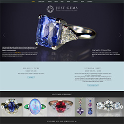 Screenshot of just-gems.co.uk