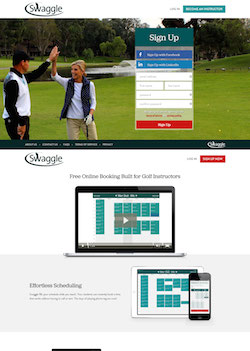 Screenshot of Swaggle Golf