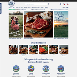 Screenshot of grasslandbeef.com